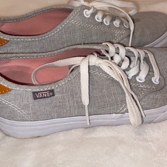 grey canvas vans - Picture 3 of 6